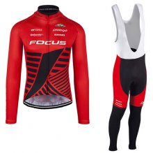 2017 Maglia Focus XC ML scuro rosso